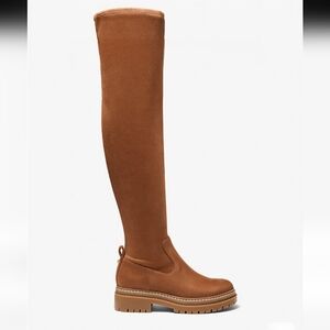 MICHAEL Michael Kors Cyrus Faux Stretch Suede Over-the-Knee Boots